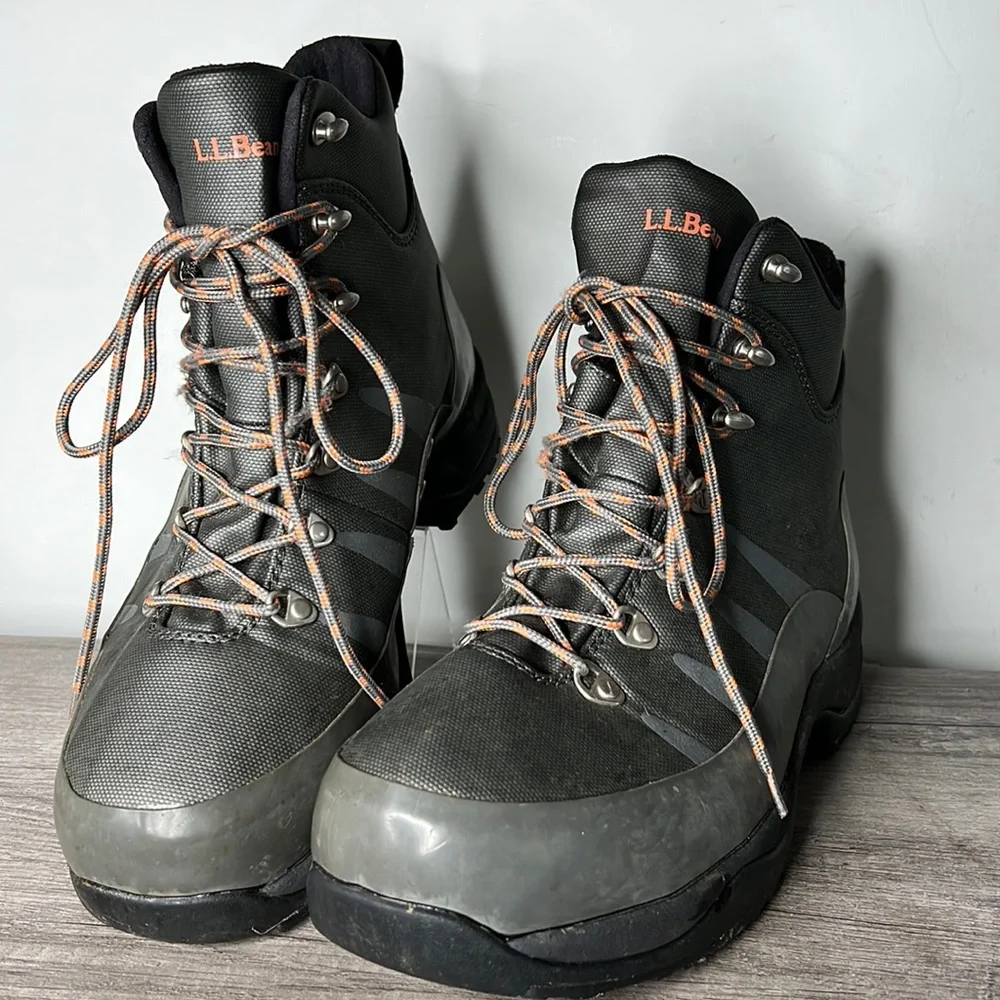 LL Bean Hobnail Work/Snow Waterproof Work Boots size 9 wide